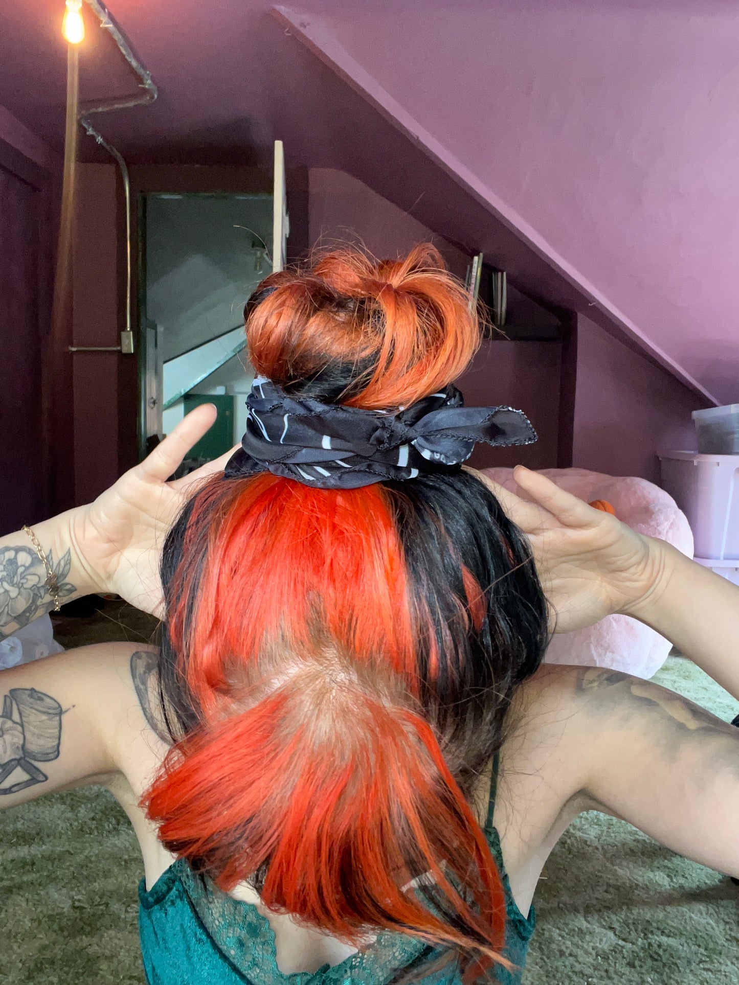 Spiderweb Altar Cloth/Poly Scarf