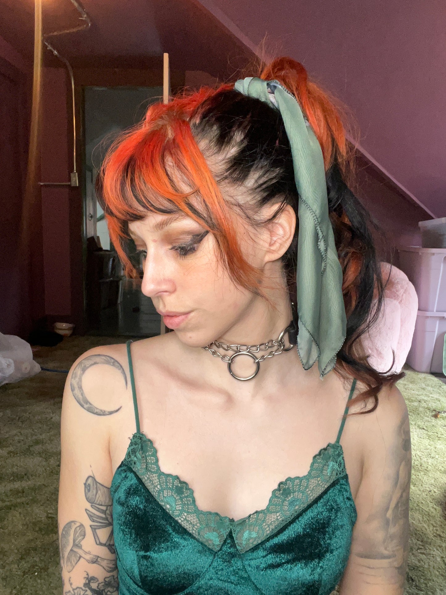 Spiderweb Altar Cloth/Poly Scarf