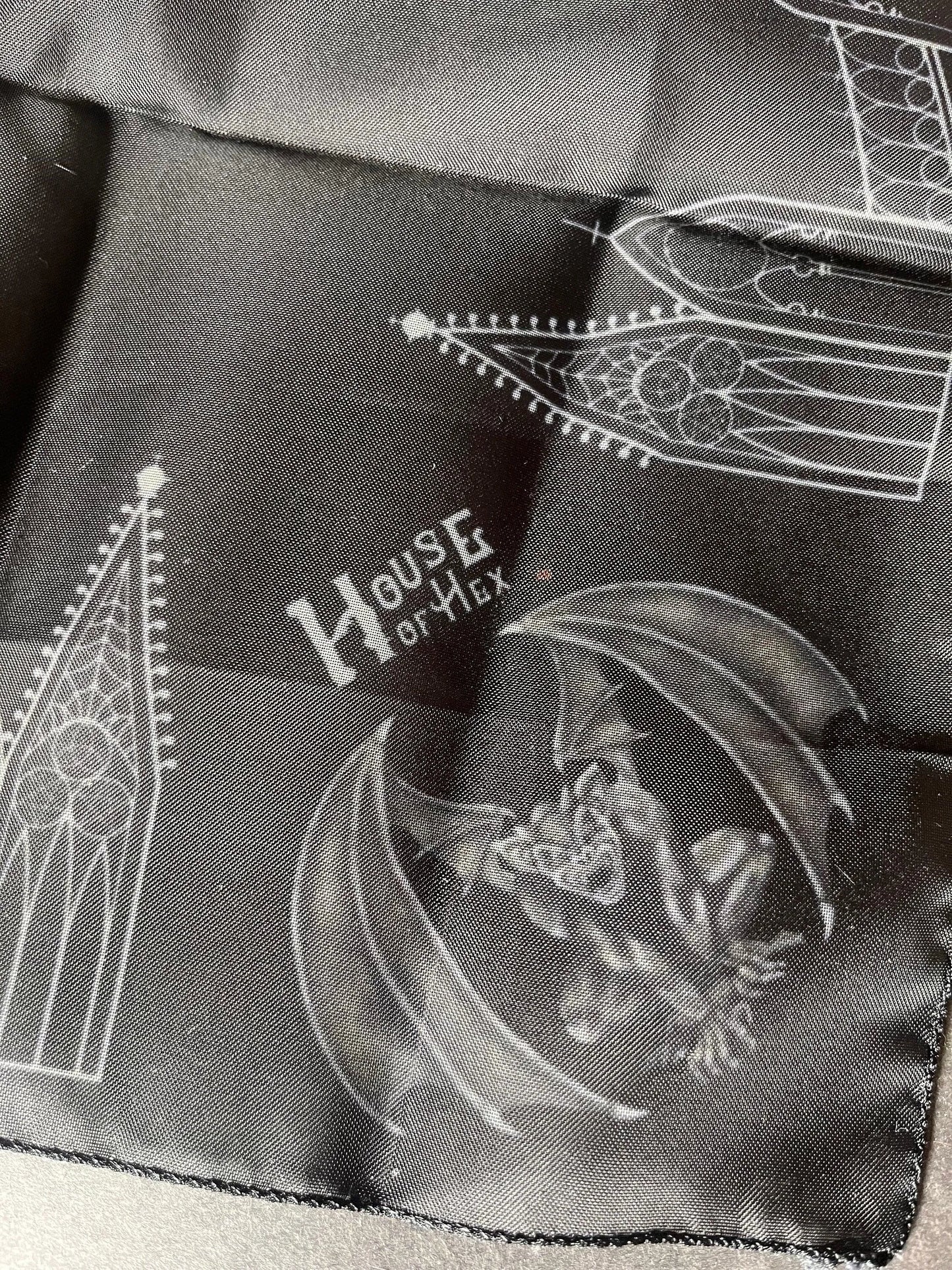 Gothic Gables & Gargoyles Altar Cloth/Poly Scarf