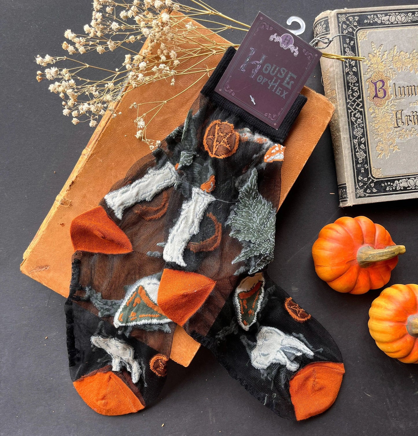 Magick Spell Sheer Socks