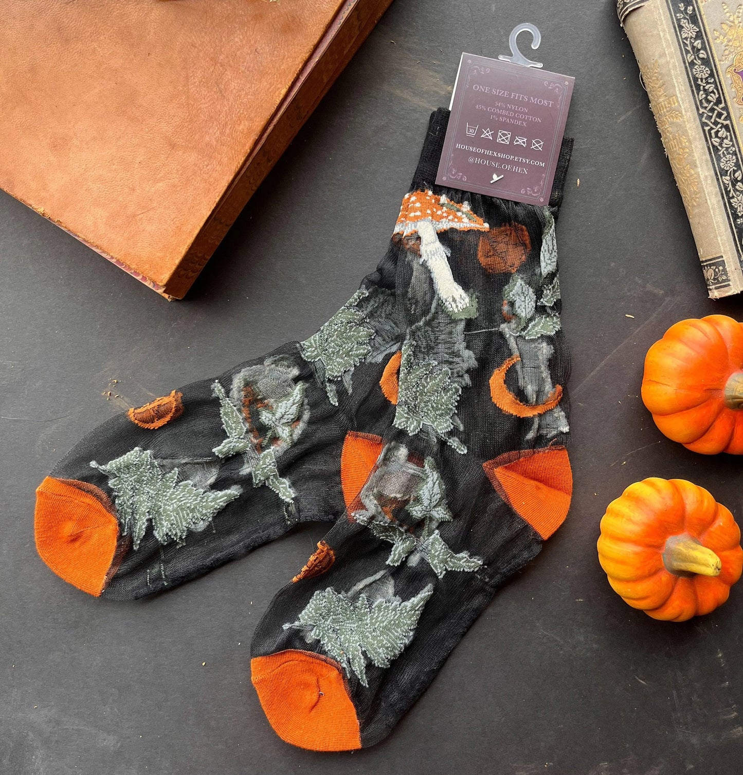 Magick Spell Sheer Socks