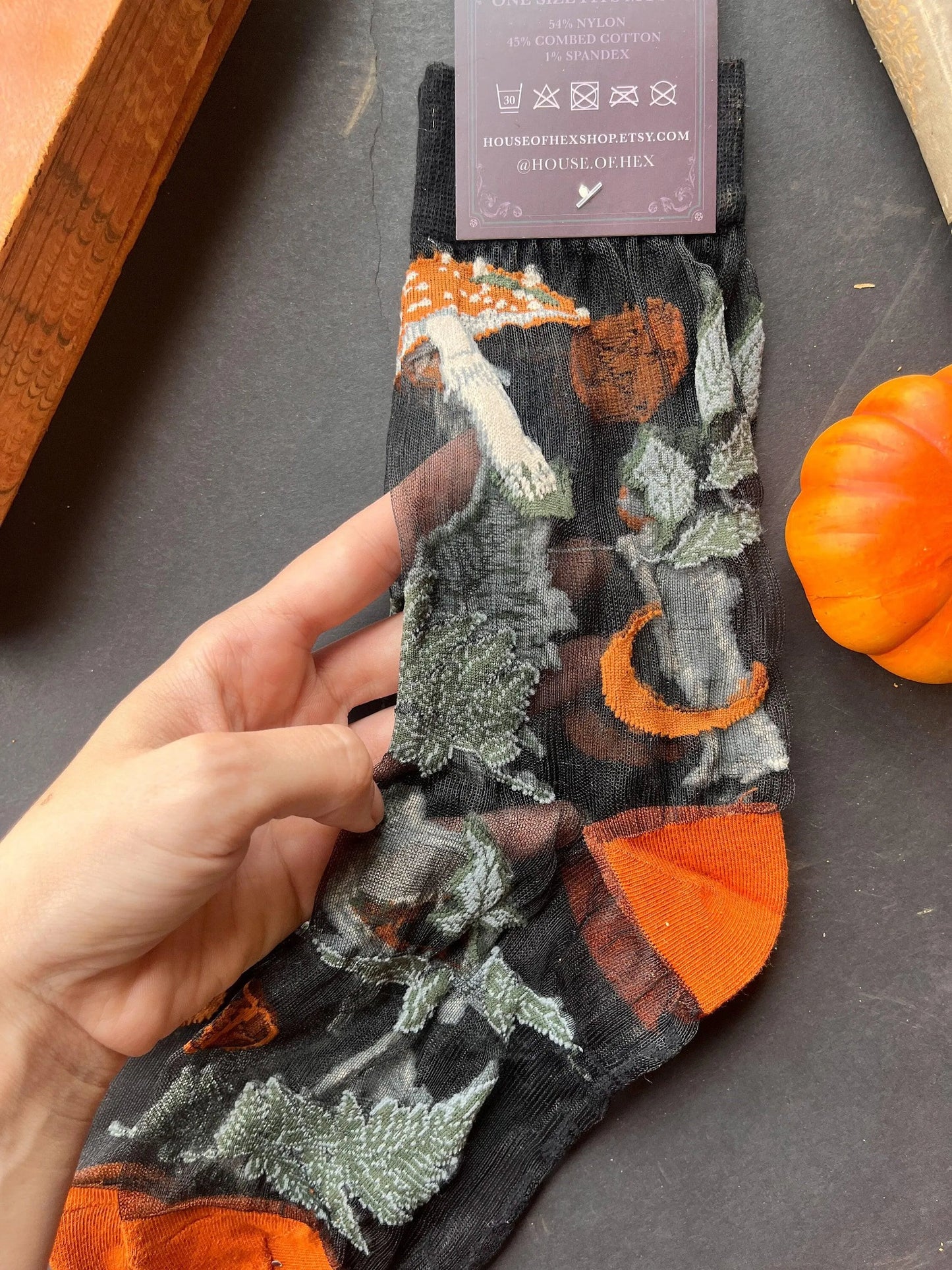 Magick Spell Sheer Socks