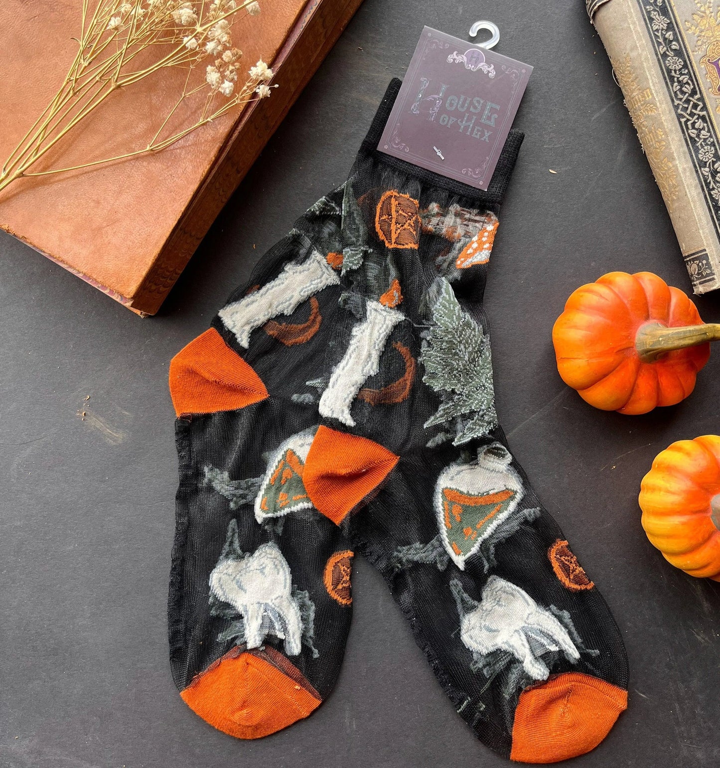 Magick Spell Sheer Socks