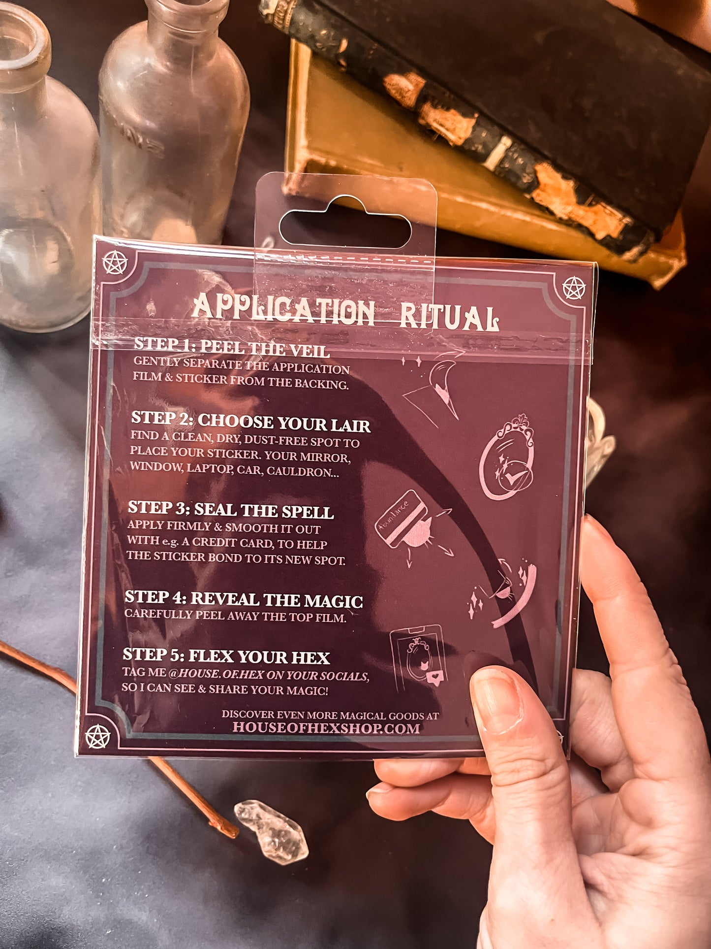 Work for my Cat - UV transfer Sticker no background