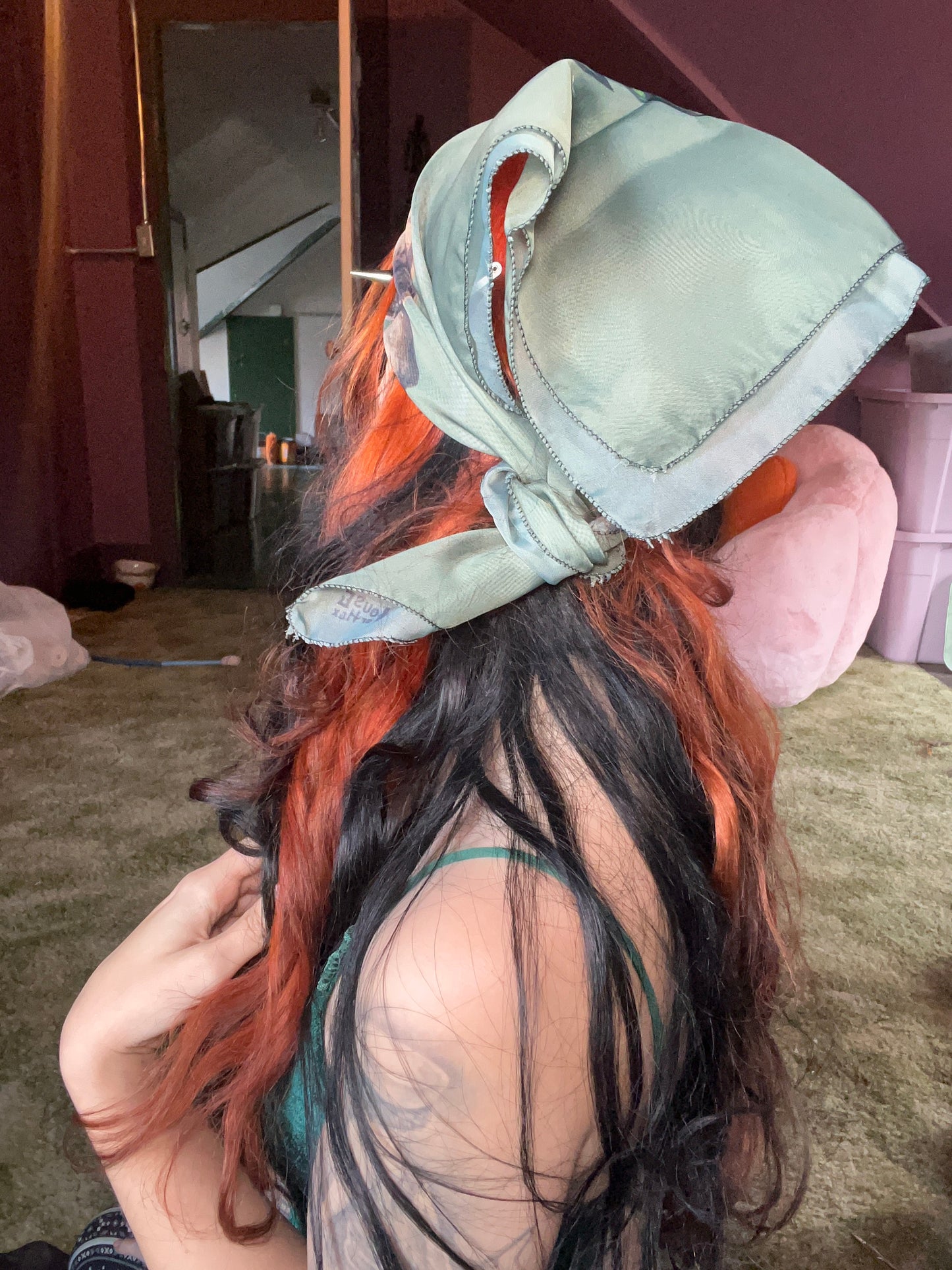 Spiderweb Altar Cloth/Poly Scarf