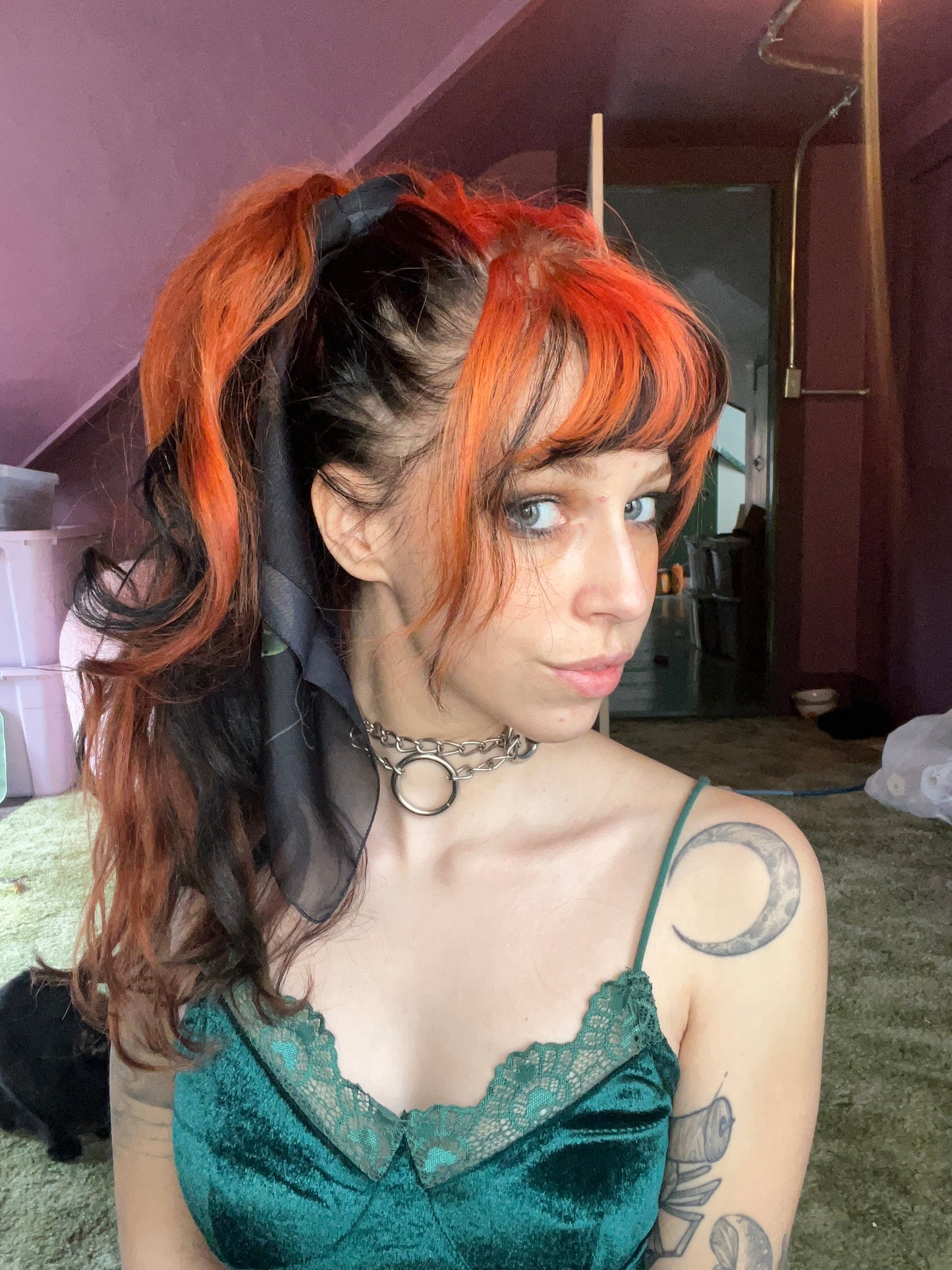 Spiderweb Altar Cloth/Poly Scarf