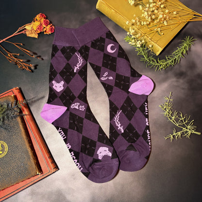 Midnight Meow Socks
