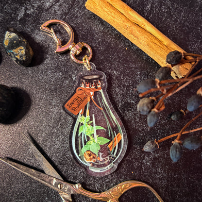 Energy Protection Jar Keychain