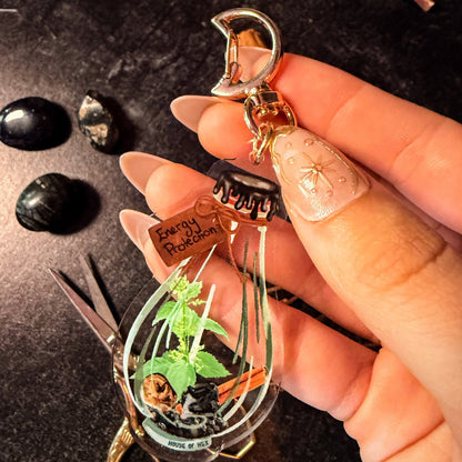 Energy Protection Jar Keychain