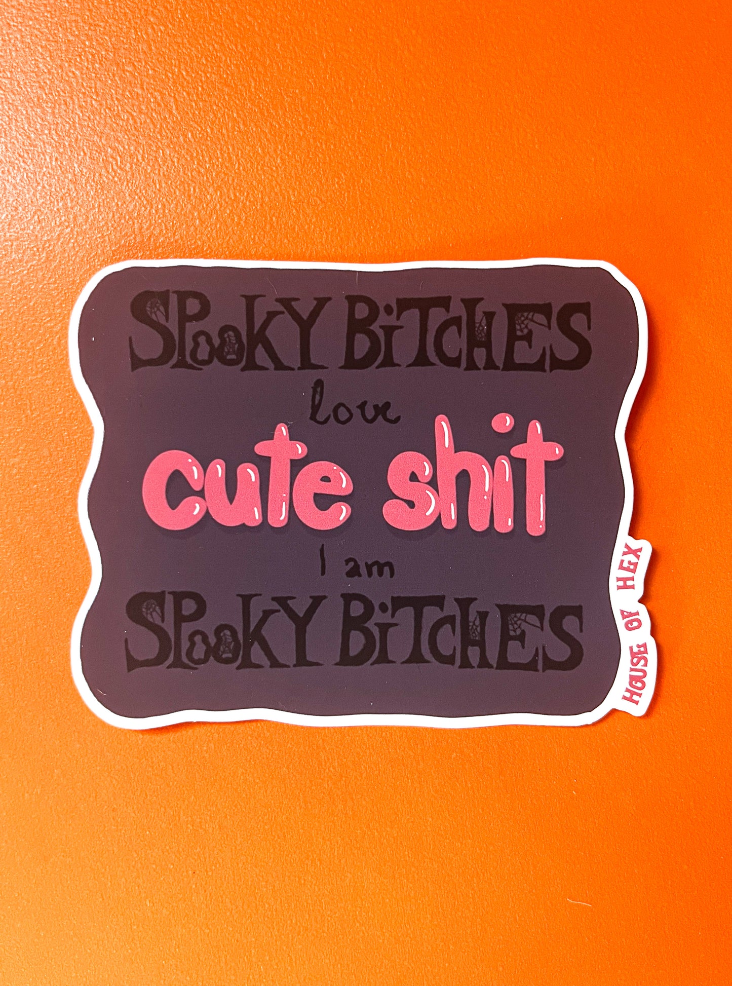 Spooky b-word like cute stuff