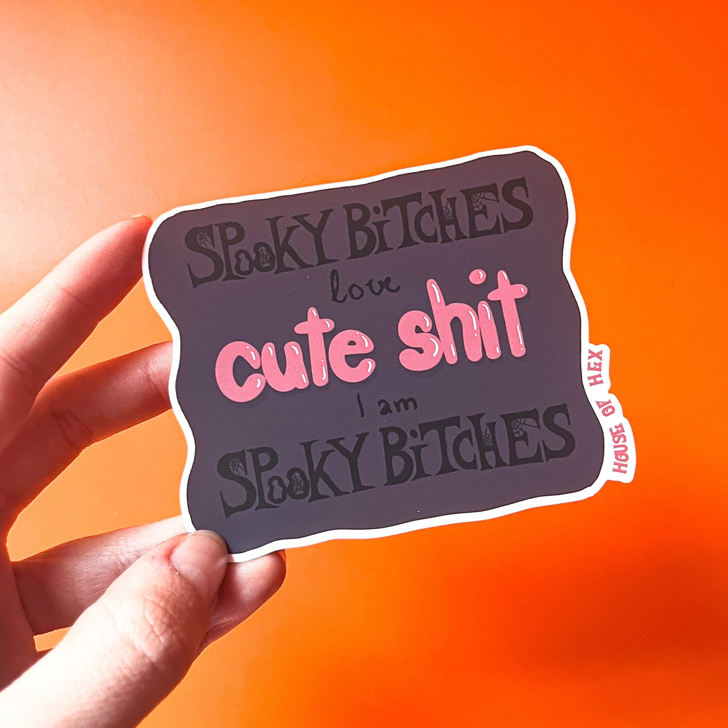 Spooky b-word like cute stuff