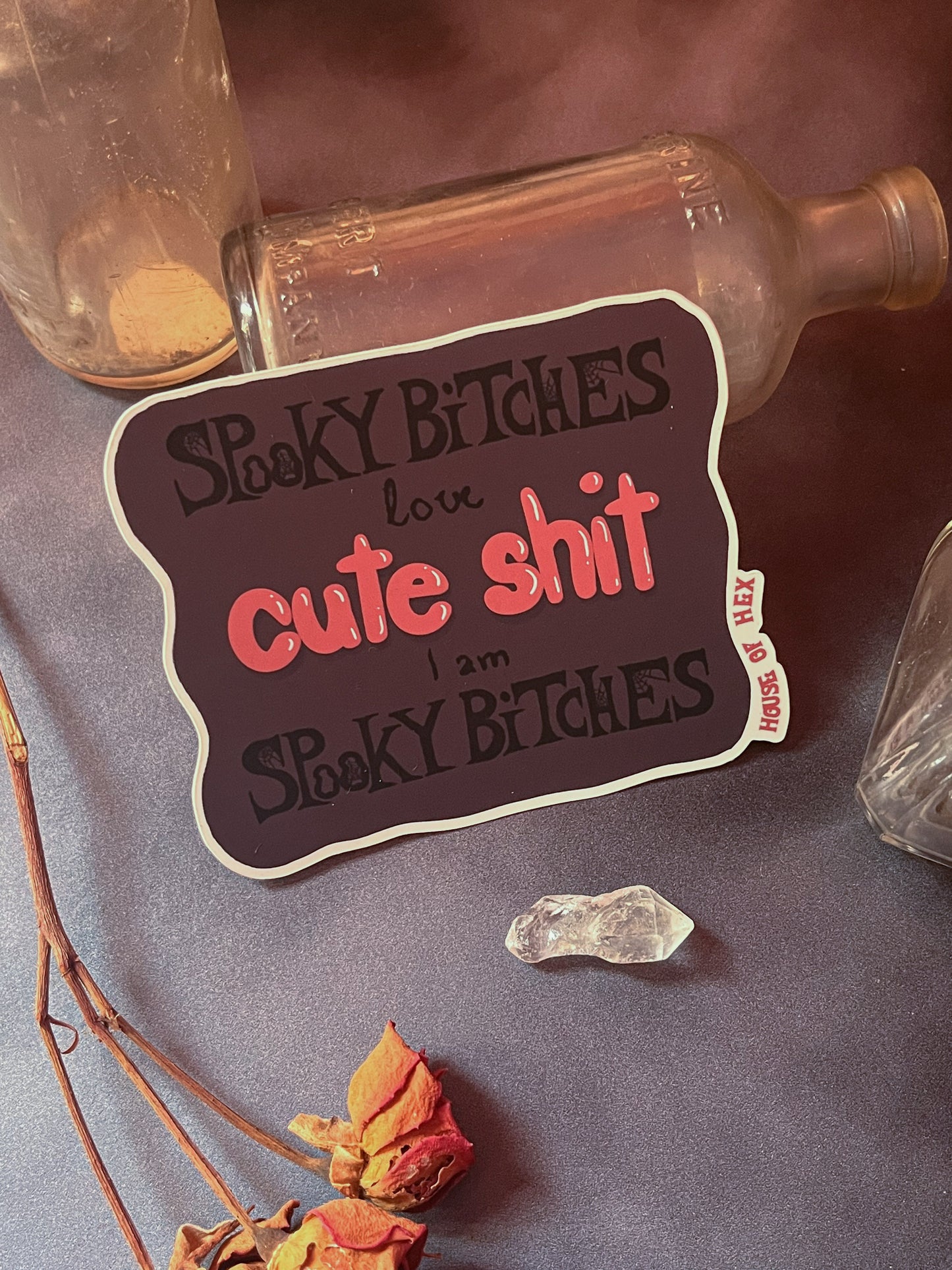 Spooky b-word like cute stuff