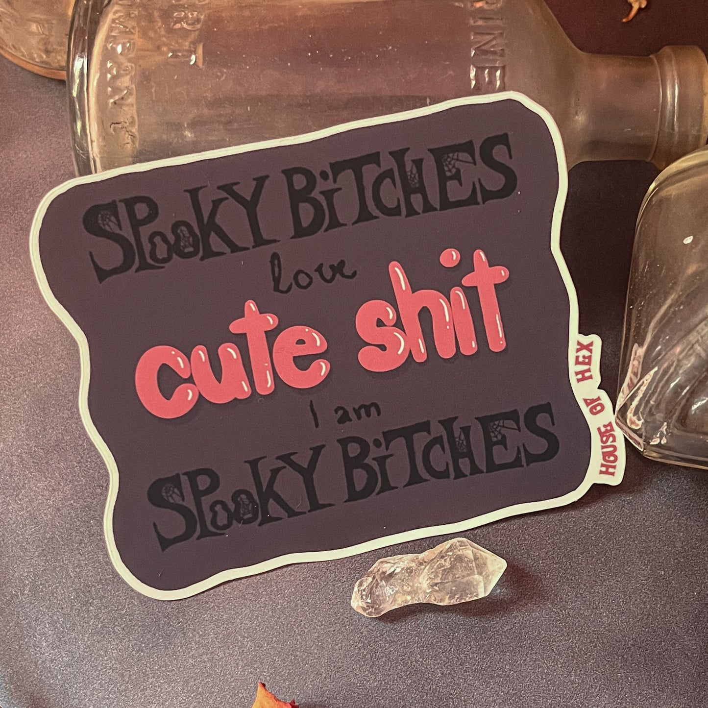 Spooky b-word like cute stuff