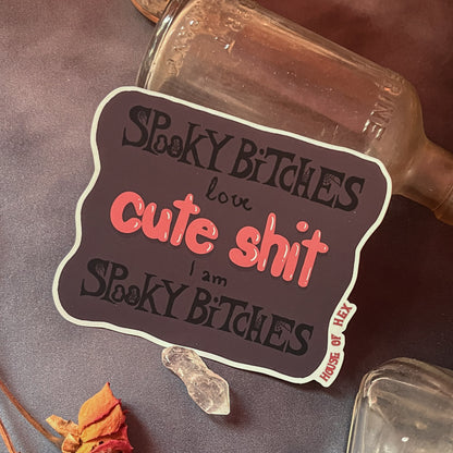 Spooky b-word like cute stuff