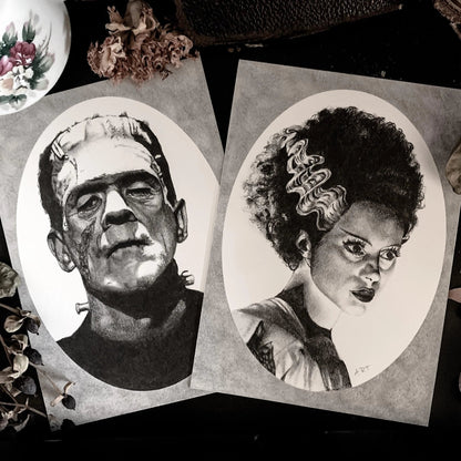 Frankenstein's Bride Print - House of Hex