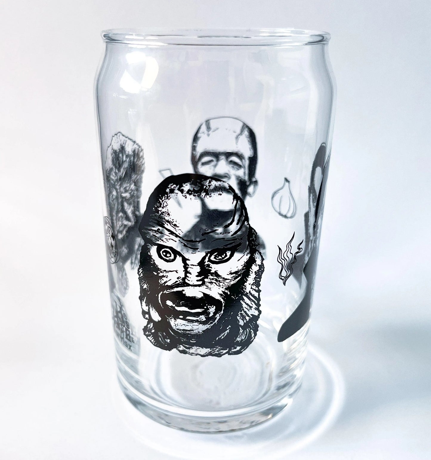 Monster Mash Can Glass