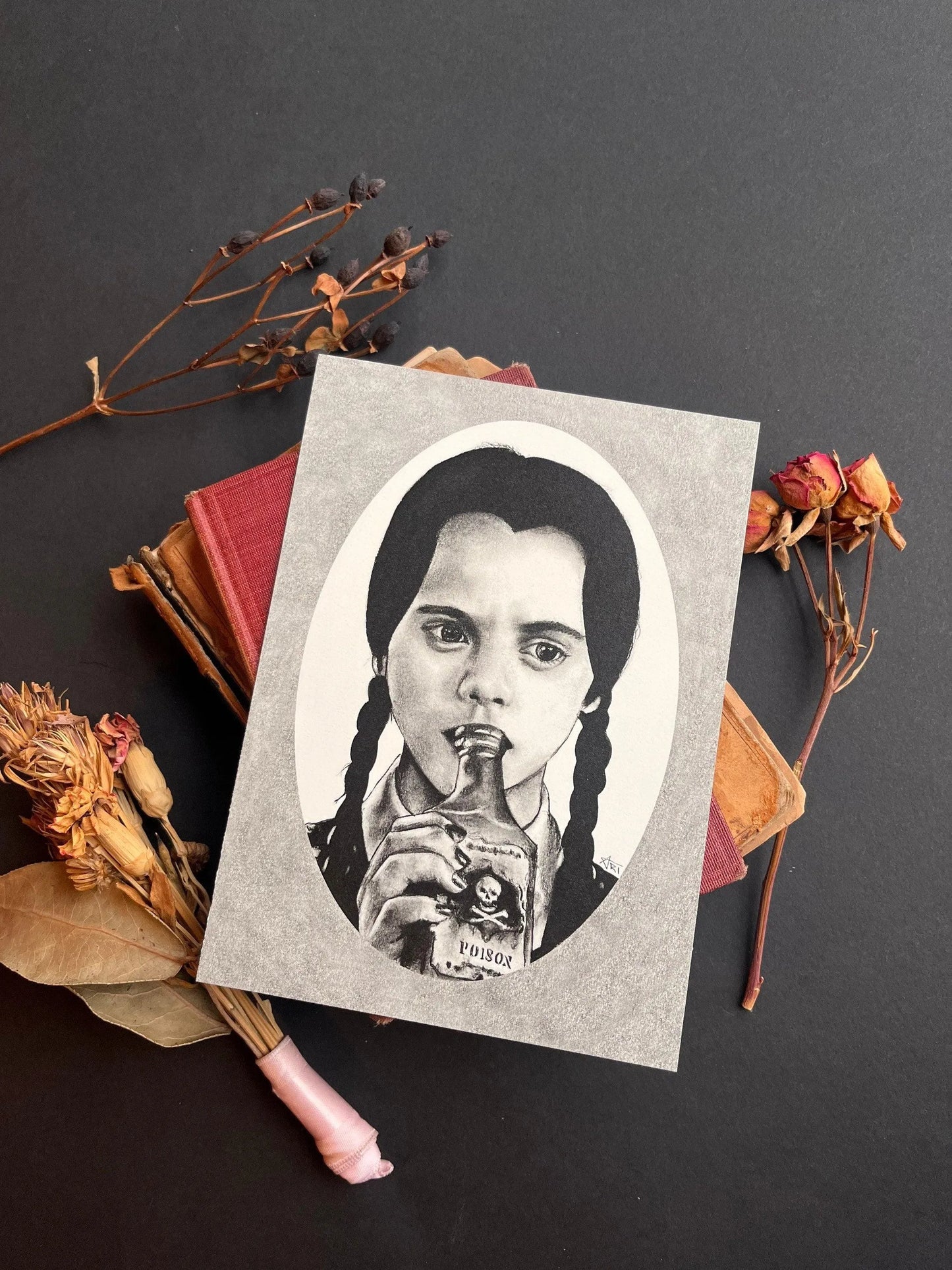 Wednesday Addams Print