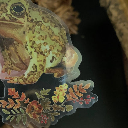 Ophelia the Toad Sticker