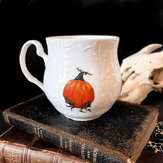 Painted „Pumpkin Patch“ Mug