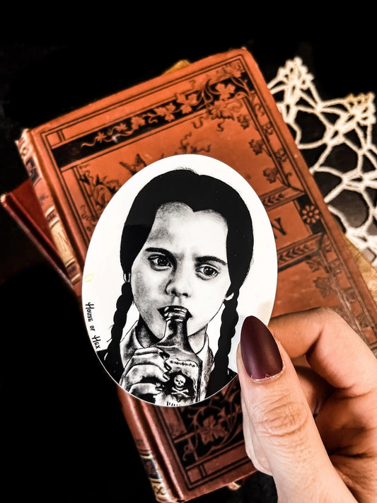 Wednesday Addams Sticker